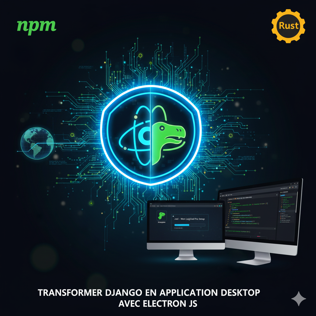 Créer votre propre logiciel Windows avec Django et Electron