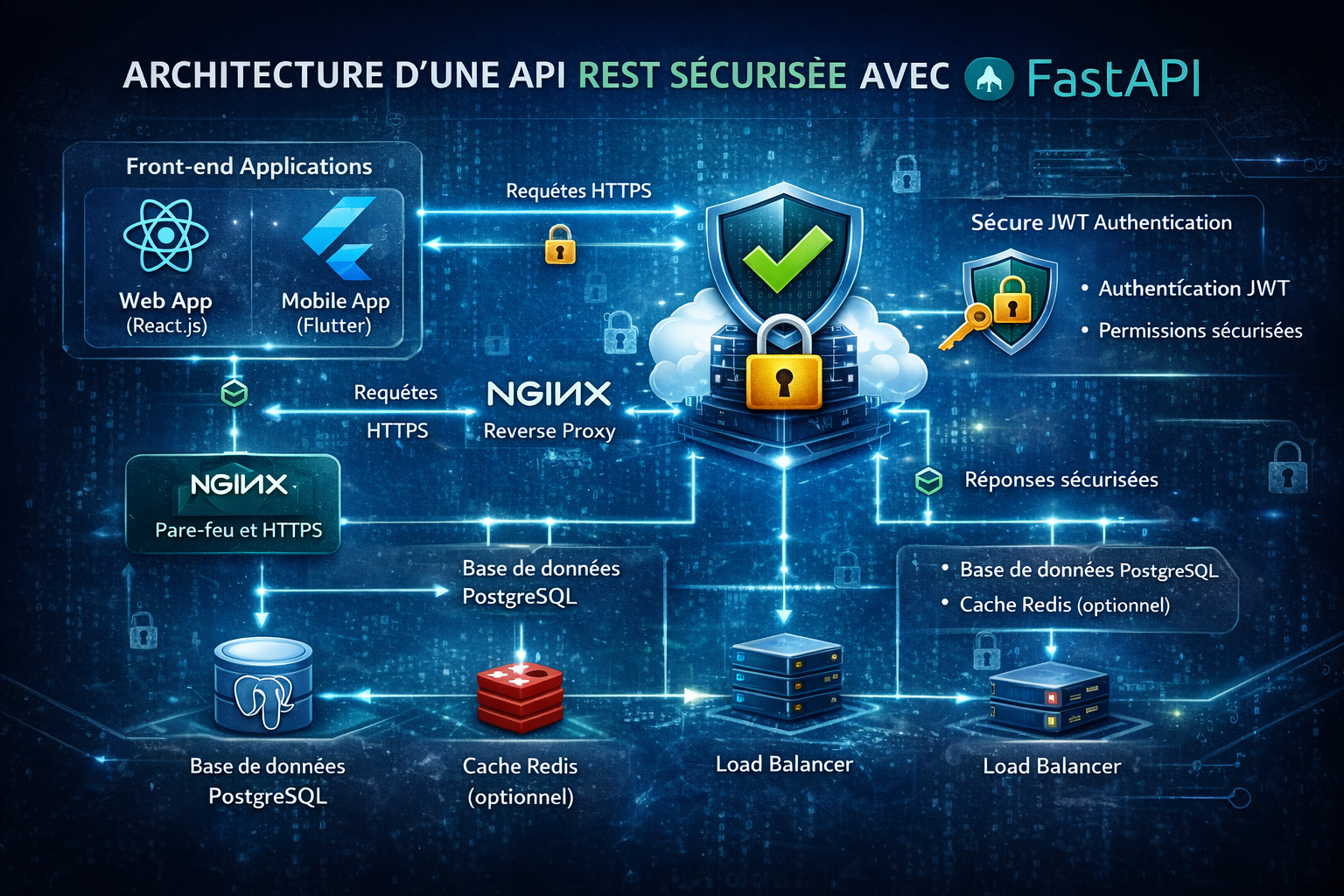 FastAPI Avancé : API REST sécurisée avec JWT et PostgreSQL