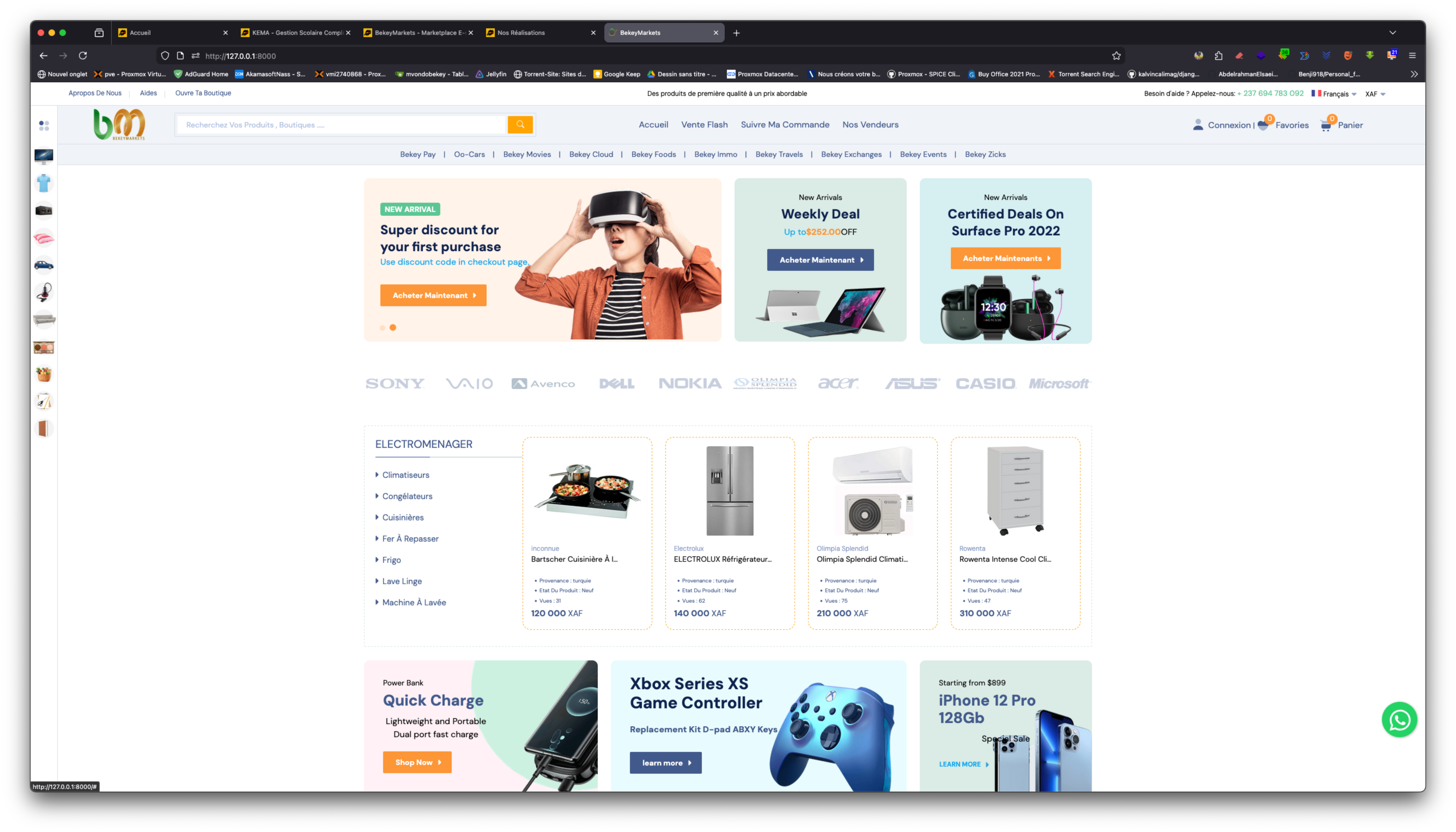 BekeyMarkets Interface Slide 1