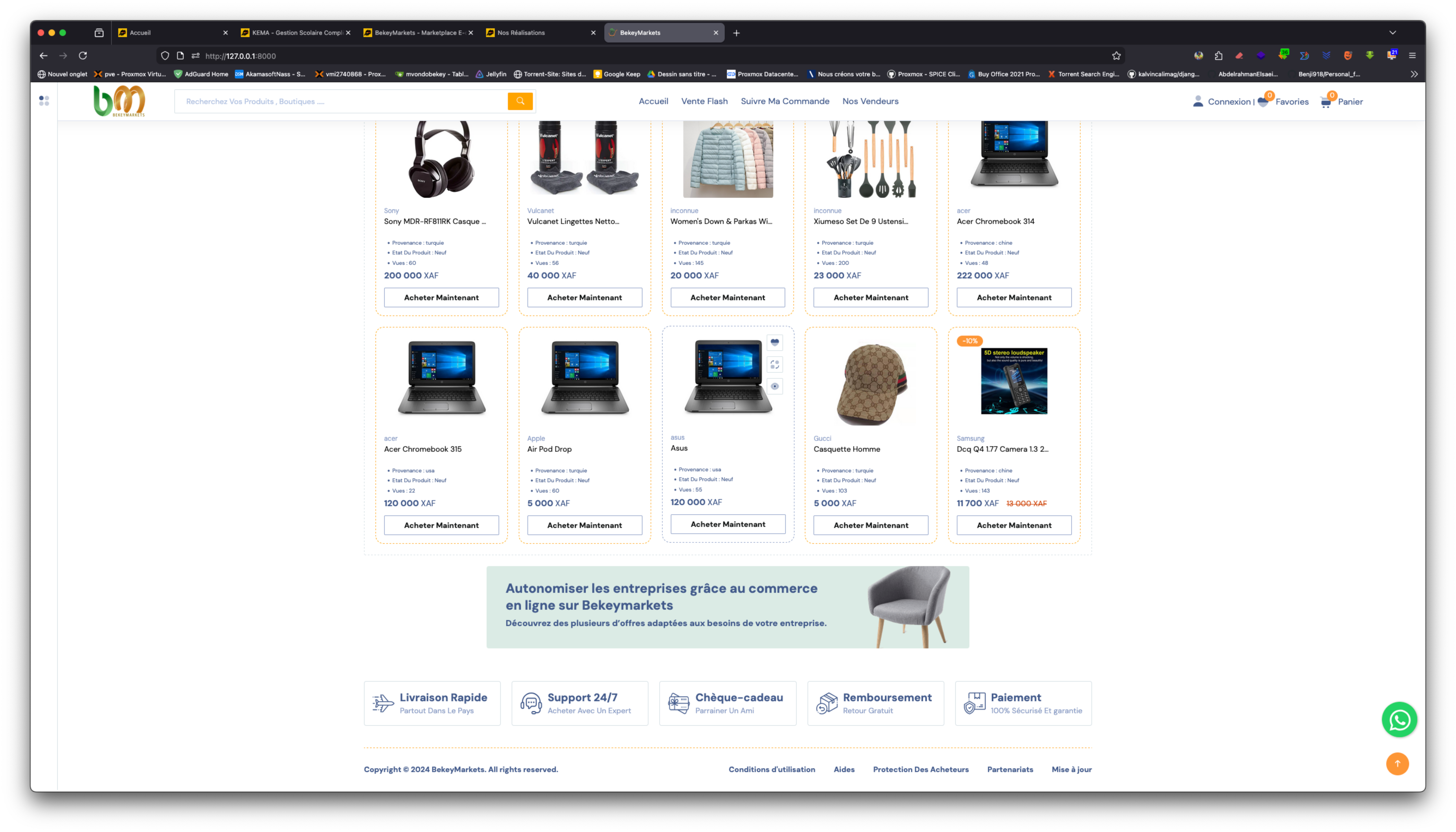 BekeyMarkets Interface Slide 2