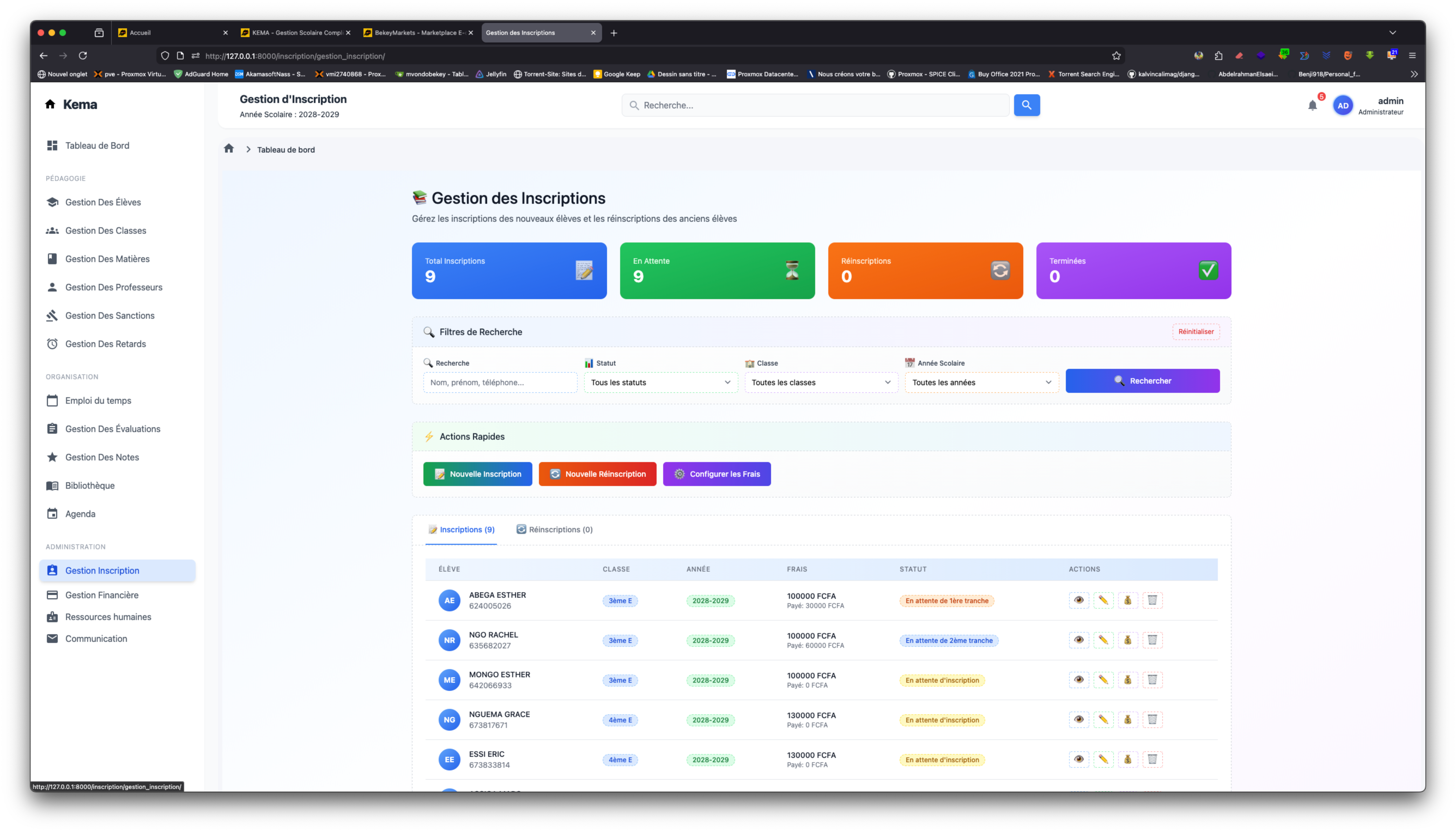 KEMA Interface Slide 7